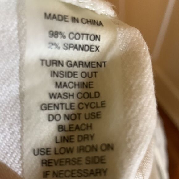 TWO BY VINCE CAMUTO SIZE 26/2 gray/silver & cream - Picture 10 of 10